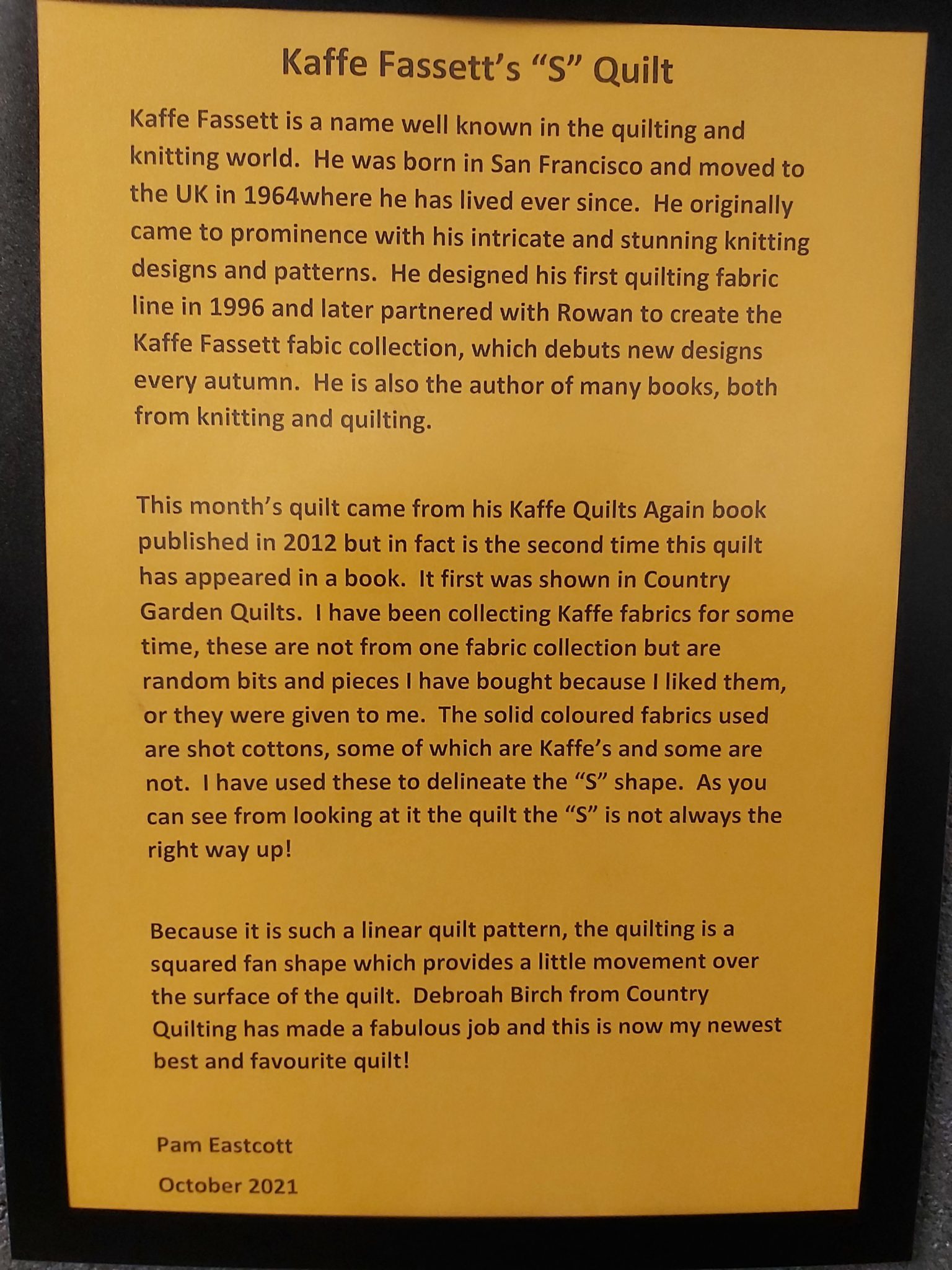 Quilt Palmerston North City Library Blog